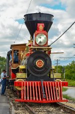 CPRR Leviathan Steam Locomotive